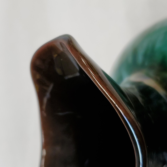 - BlueMountain Pottery small redware  pitcher - Picture 6 of 7